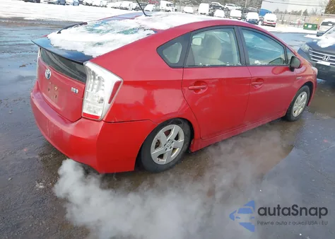 2011 Toyota Prius Two from USA, damaged, VIN JTDKN3DU6B5327890